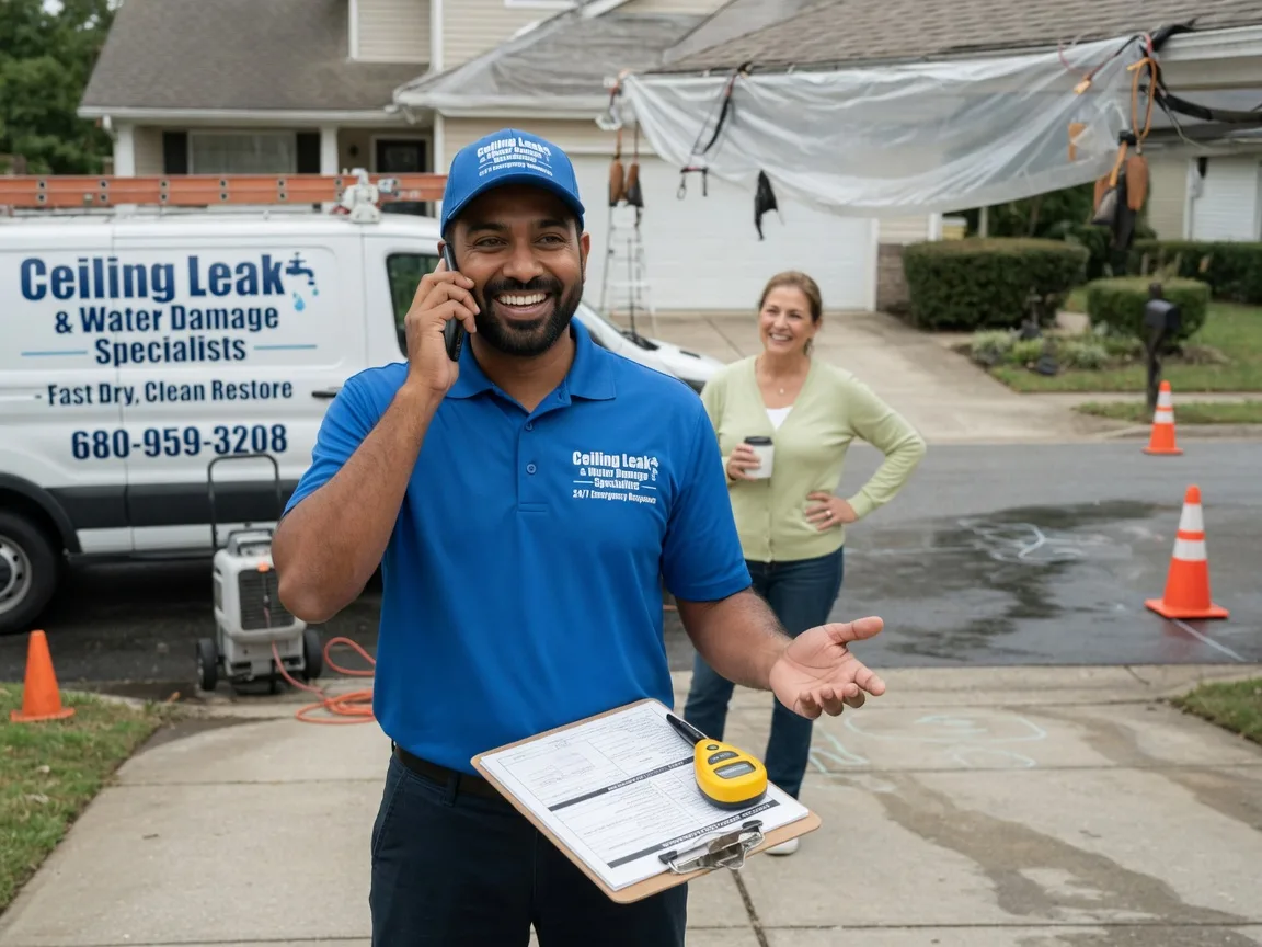 Ceiling Leak Cleanup Branford, CT FAQs
